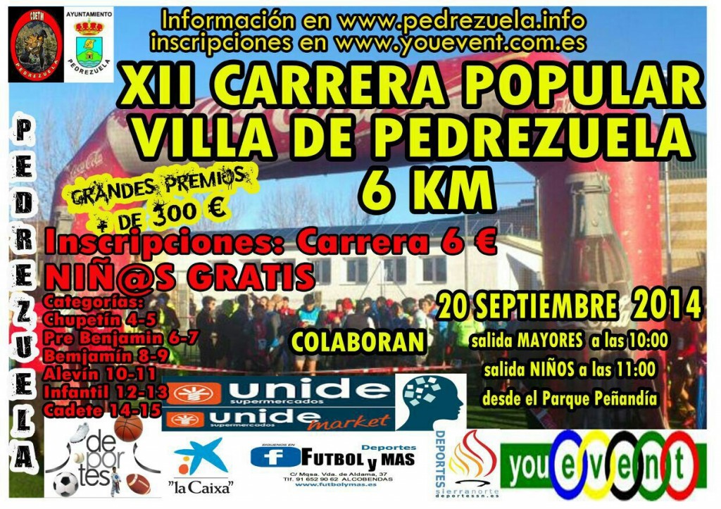 La Xii Carrera Popular Villa De Pedrezuela Colabora Con La Fundación Dacer 8005