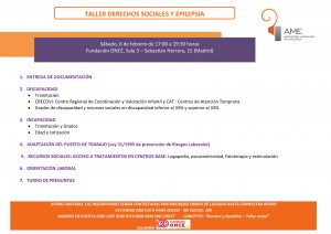 TALLER DERECHOS SOCIALES Y EPILEPSIA