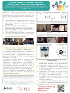 Poster Psoriasis en Red