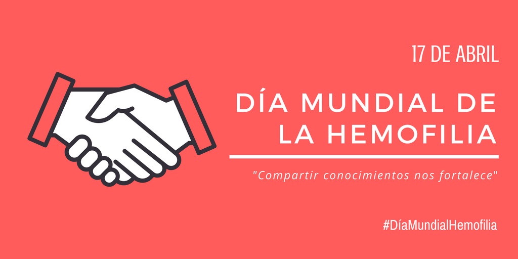 Compartir conocimientos nos fortalece' en el Día Mundial de la Hemofilia |  Somos Pacientes