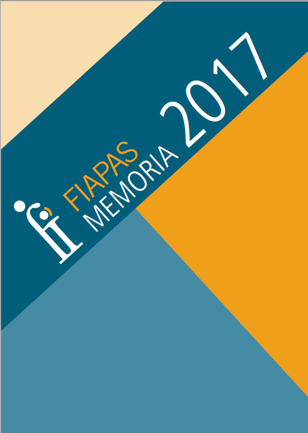 Portada de la memoria de actividades FIAPAS 2017