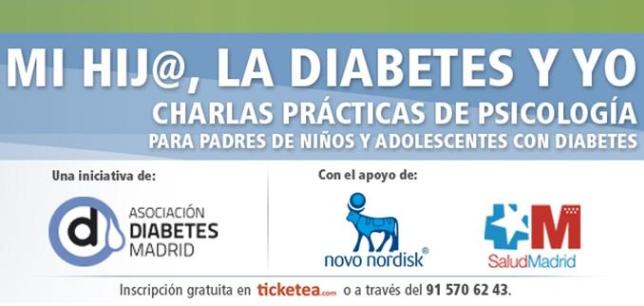 Charla práctica de psicología para padres de menores con diabetes