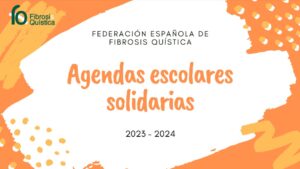 Agendas escolares solidarias para apoyar la investigación de la fibrosis quística