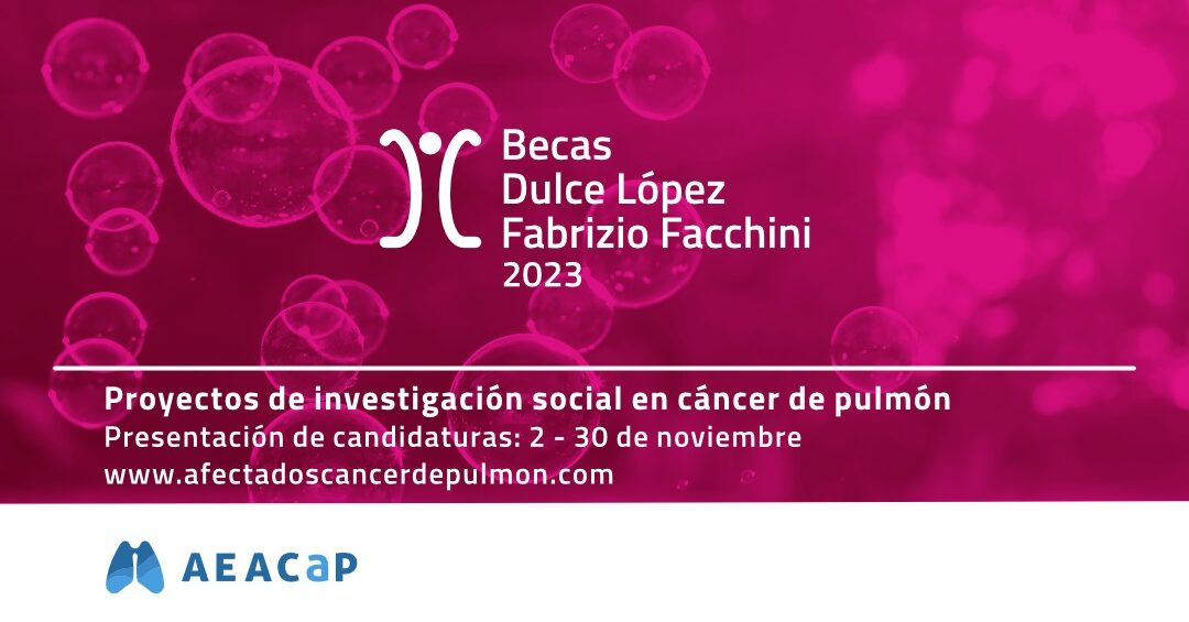 Ayudas para la investigación de proyectos sociales en cáncer de pulmón