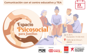 Federación Autismo Madrid taller sobre TEA