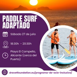 Paddle Surf Adaptado Fundación Síndrome de Dravet