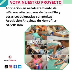 Asanhemo: Formación para el autotratamiento de niños con hemofilia y otras coagulopatías